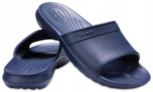 Lekkie Piankowe Klapki Dziecięce Crocs Slides 29,5