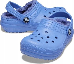 Ocieplane Klapki Chodaki Dziecięce Crocs Clog 28,5