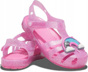 Lekkie Sandałki Dziewczęce Crocs Buty Na Rzep 22,5