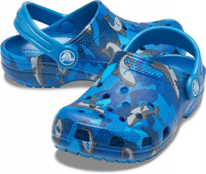 Piankowe Klapki Chodaki Dziecięce Crocs Clog 22,5
