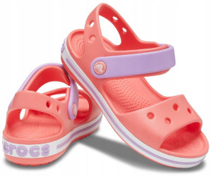Sandały Dziecięce Lekkie Crocs Rzepy Crocband 22,5