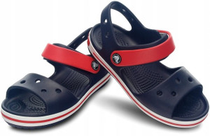 Sandały Dziecięce Lekkie Crocs Rzepy Crocband 28,5