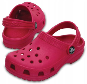 Piankowe Klapki Chodaki Dziecięce Crocs Clog 32,5