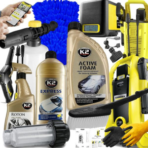 Myjka Ciśnieniowa Bateryjna Karcher K2 Zestaw Auto
