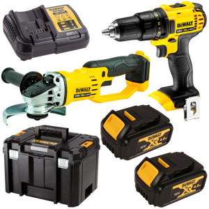 Wkrętarka DCD780 szlifierka DCG412 DEWALT 2x4,0Ah