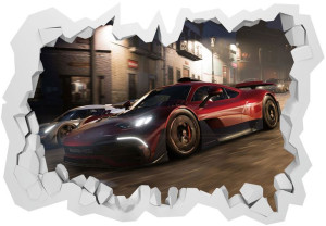 Forza Horizon 5 130x90, naklejka 3D, plakat