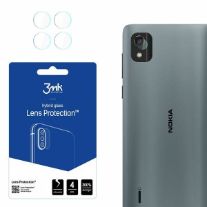 Szkło hybrydowe na obiektyw aparatu 3MK Lens Protection Nokia C2 2nd Editio