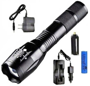 Latarka taktyczna wojskowa ZOOM LED CREE T6