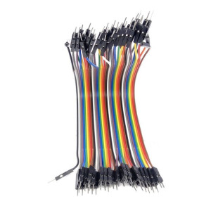 Przewody kable Arduino męsko-męskie 30cm 40 sztuk