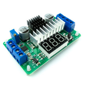 Przetwornica step-up LTC1871 6A woltomierz