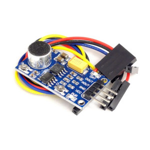 Moduł wzmacniacza mikrofonowego LM386 z mikrofonem czujnik dźwięku
