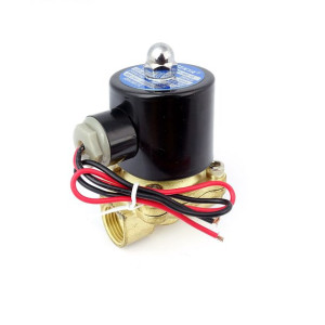 Elektrozawór 12V 1/2" półcalowy zawór elektryczny NC DN15