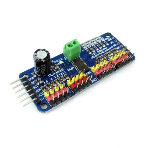 Moduł sterownika PWM 16 kanałów PCA9685 12-bit I2C