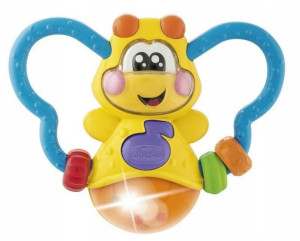 CHICCO Świetlik grzechotka świecąca grająca