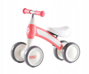 Qplay Pojazd rowerek jeździk Cutey Pink
