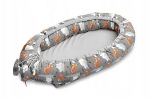 SENSILLO Kokon gniazdo otulacz kojec Velvet 80x45