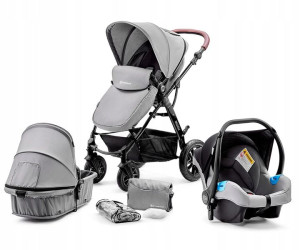 Kinderkraft wózek wielofunkcyjny 3W1 MOOV grey