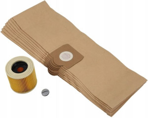 10x Worki I Filtr Do Karcher 2251, 2251 Inox