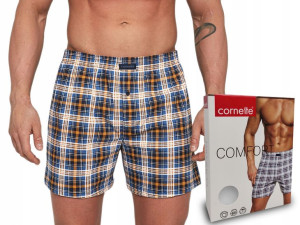 bokserki CORNETTE COMFORT cotton 002/207 krata XL