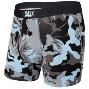 Bokserki męskie szybkoschnące SAXX VIBE Boxer Brief Moro - Niebieskie XL