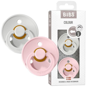 BIBS Smoczek USPOKAJAJĄCY Kauczuk HEVEA M 2SZT