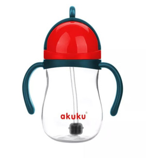 AKUKU bidon kubek Z ODWAŻNIKIEM 280 ml dla dziecka