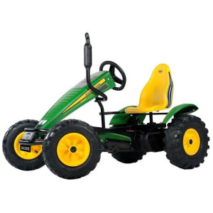 BERG Gokart na pedały XL John Deere BFR Pompowane koła od 5 lat do 100 kg
