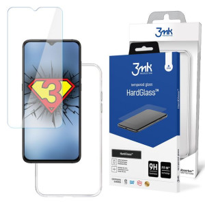 ZESTAW do Xiaomi Redmi 9 - 3mk HardGlass i 3mk Clear Case