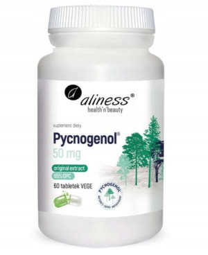 Aliness Pycnogenol Ekstrakt z Kory Sosny OPC 60 tabletek