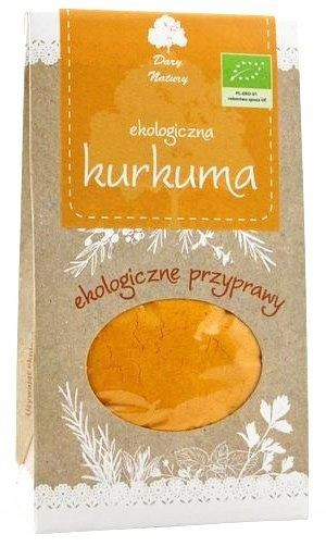 Dary Natury KURKUMA EKO BIO 50g Bez Chemii Indie