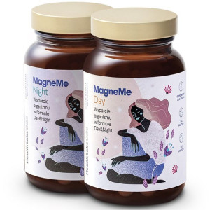 Health Labs MagneMe Magnez na Dzień i Noc 120 kaps