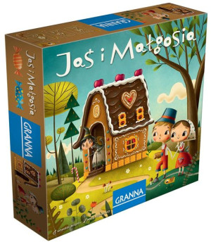 JAŚ I MAŁGOSIA gra planszowa dzieci bajka legenda