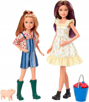 Barbie - Skipper I Stacie Na Farmie Farmerki Ght16