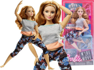 Barbie Lalka Made To Move Kwieciste Ftg84
