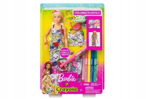 Barbie Ggt44 Crayola Pachnące Kolory Lalka