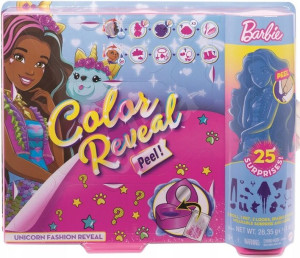 Barbie Color Reveal Fantazja Jednorożec GXV95