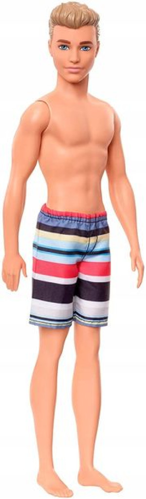 Lalka Barbie Ken Plażowy Ciemnoskóry Mattel Ghw43