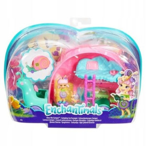 Enchantimals Kamper Ślimak + Lalka Gct42