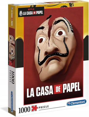 DOM Z PAPIERU PUZZLE 1000 La Casa De Papel