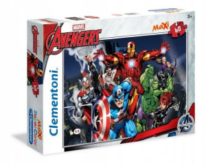 CLEMENTONI Puzzle MAXI 60 ELEM The Avengers 26749