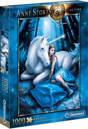Clementoni Puzzle Anne Stokes Jednorożec 1000 El
