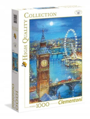 Puzzle 1000 El. Big Ben W Płatkach Śniegu 39319