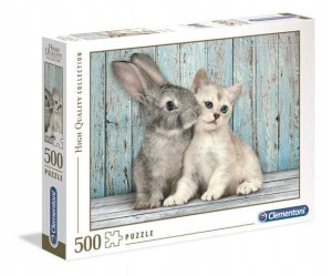 Puzzle 500 el. Kot i Królik 35004 !Wysoka Jakość!