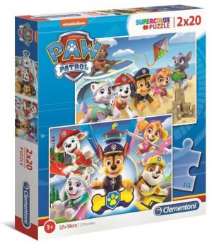 PUZZLE 2x20 el. Psi Patrol Clementoni 24776