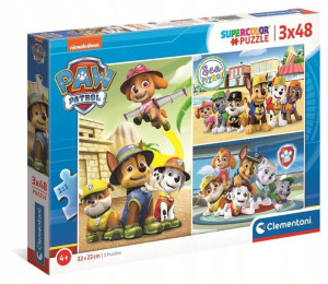 Puzzle 3x48el. Psi Patrol Clementoni 25262