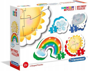 CLEMENTONI Moje Pierwsze Puzzle Pogoda 30 EL 20817