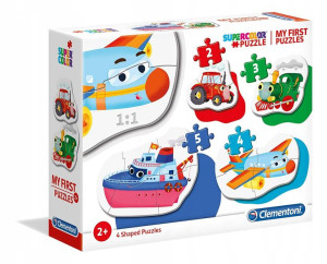 Moje Pierwsze Puzzle Pojazdy 14 20811 Clementoni