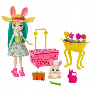 Enchantimals Zestaw Wiosenne Króliki Gjx33 Mattel