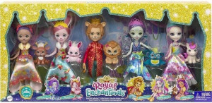 Royal Enchantimals Wielopak 5 Lalek I Zwierzątek