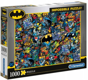 CLEMENTON PUZZLE 1000 Impossible BATMAN 39575
